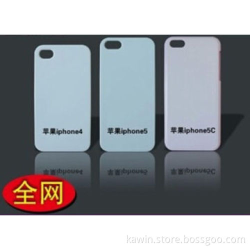Hot sale blank PC 3D sublimation vacuum cases for iPhone4G/5G